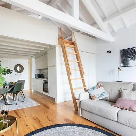 Daire Sao Bento Premium Loft - With Air Conditioning Porto