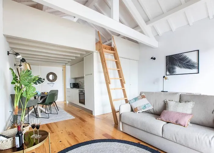 公寓 Sao Bento Premium Loft - With Air Conditioning 波尔图